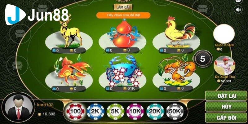 Cách đoán bầu cua trên điện thoại