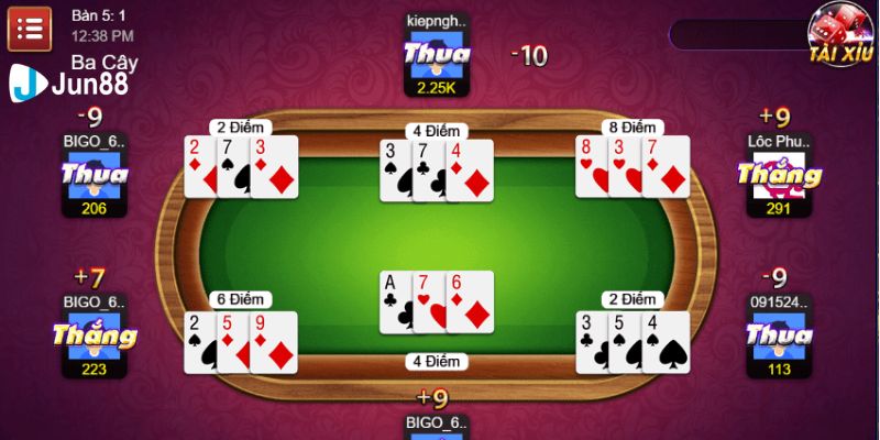 Người chơi nên có chiến lược rõ ràng trong mỗi ván đấu đánh bài đổi thưởng