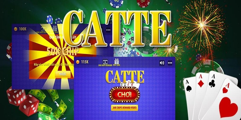 Chia bài và cách đánh bài Catte chi tiết nhất