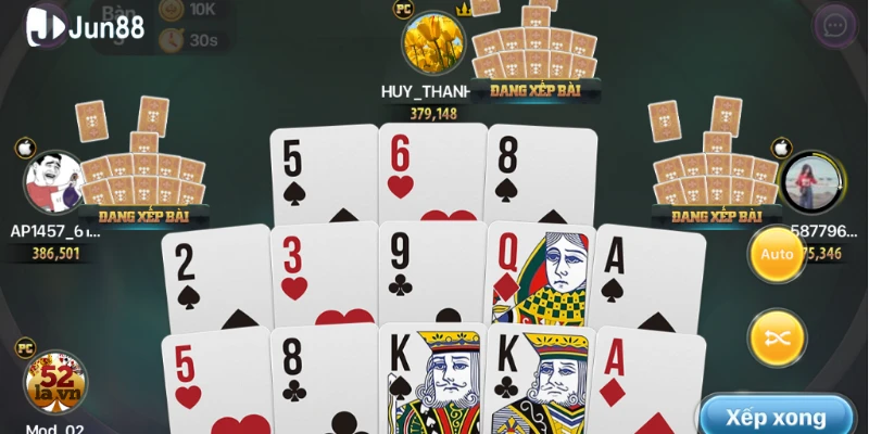 Hướng dẫn cách chia bài binh