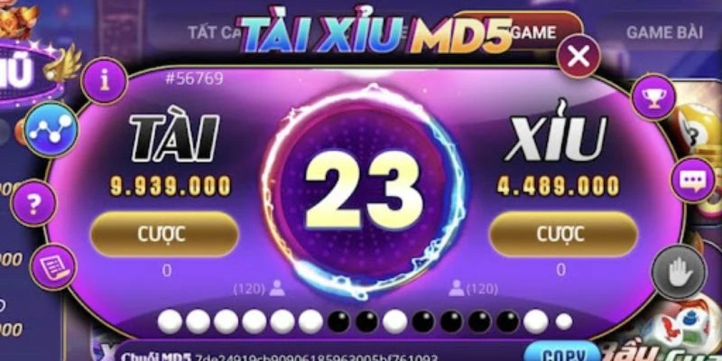 Mẹo chơi tài xỉu MD5 cơ bản nhất