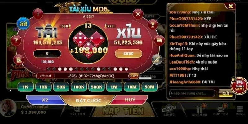 Cách canh cầu chuẩn trong tài xỉu MD5