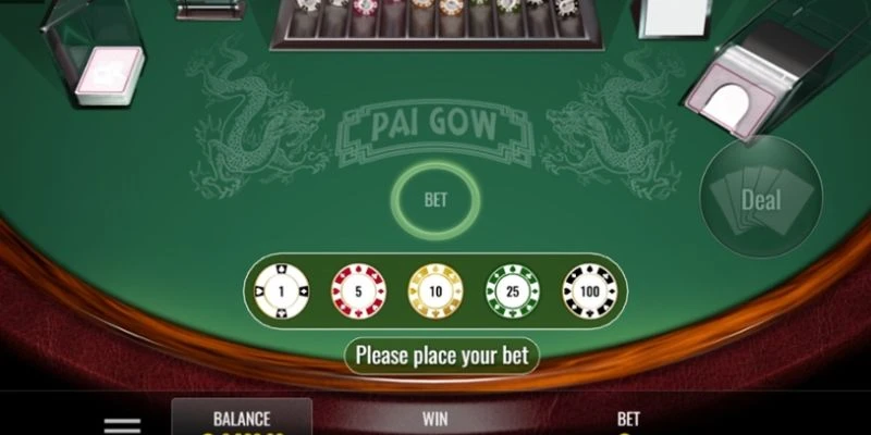 Hướng dẫn xếp bài trong Pai Gow Poker 